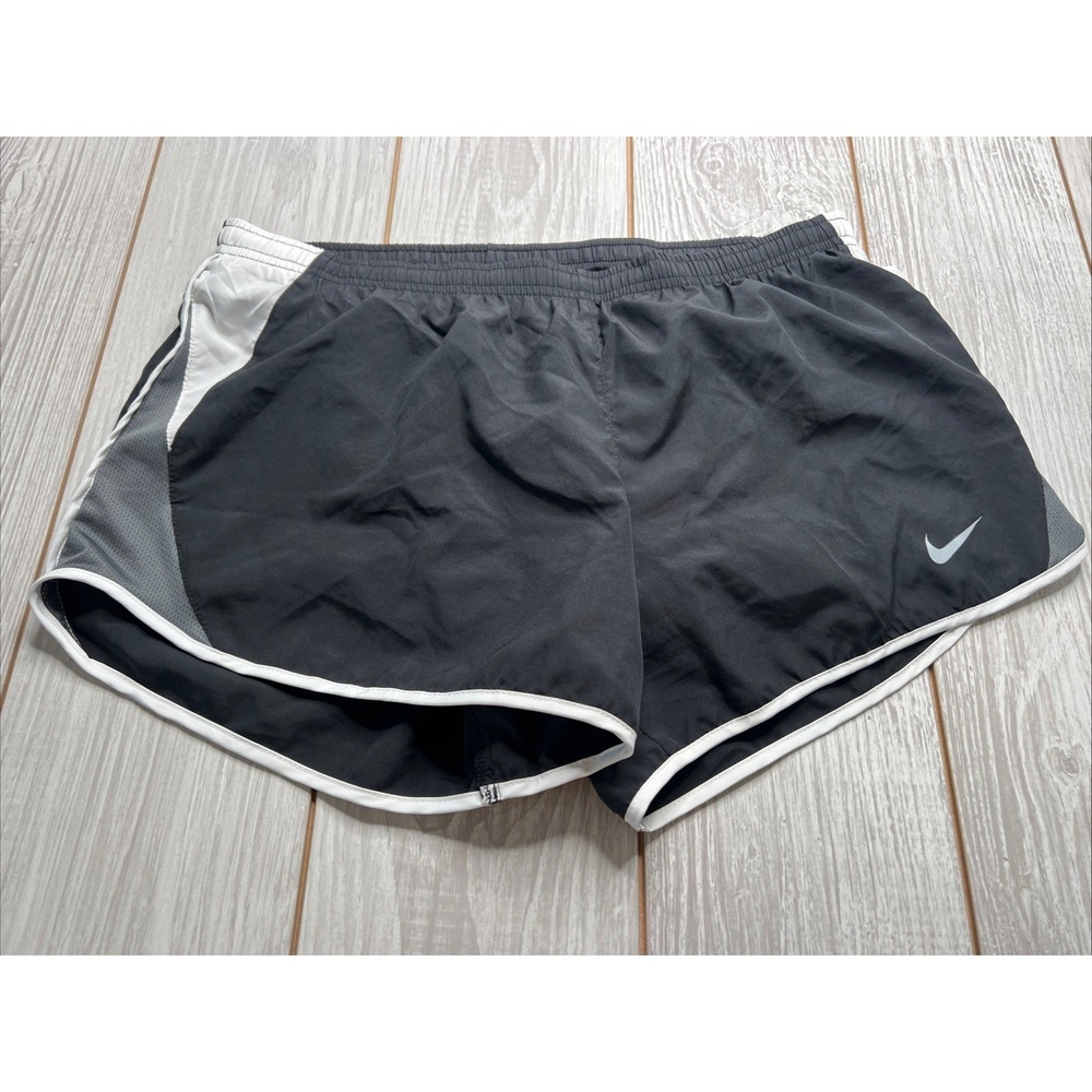 New Nike Womens Running Athletic Shorts Size Large‎ Black